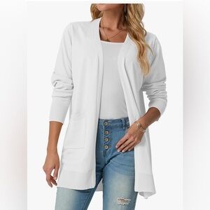Grecelle Open Front Cardigan
